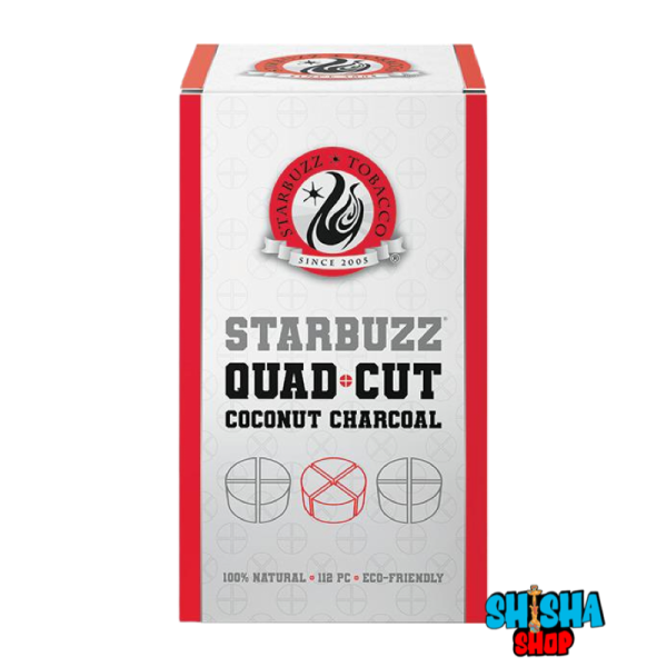 STARBUZZ QUAD CUT COCONUT CHARCOAL