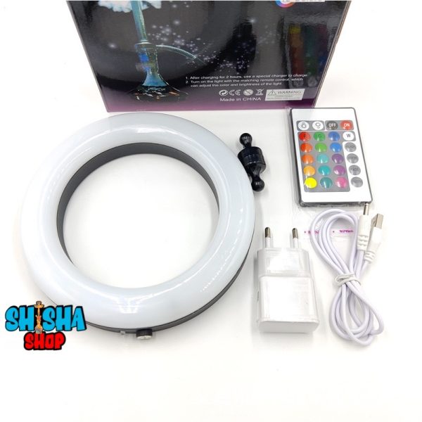 HOOKAH LED RING LAMP ( 6 INCHES )