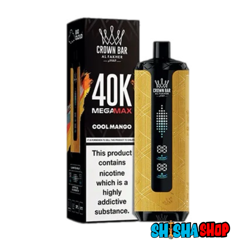 AL FAKHER CROWN BAR MEGA MAX (40000 PUFFS)
