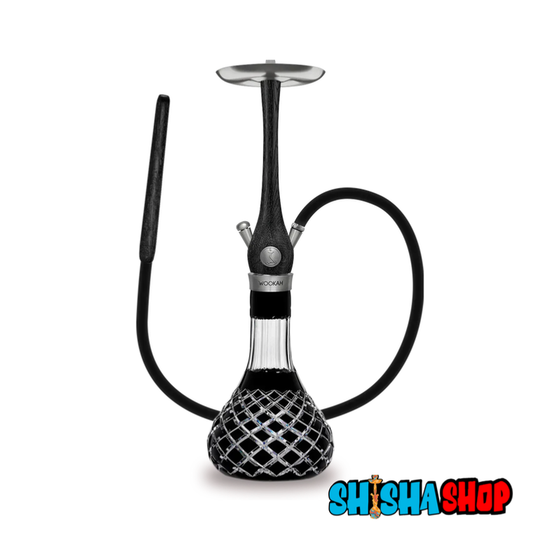 WOOKAH MASTERCUT CHECK BLACK HOOKAH