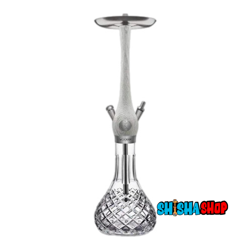 WOOKAH MASTERCUT CHECK HOOKAH WHITE