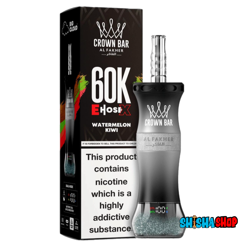 Al FAKHER CROWN BAR 60K E HOSEDISPOSABLE VAPE